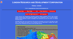 Desktop Screenshot of london-research-and-development.com