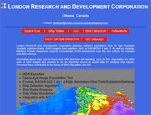 Tablet Screenshot of london-research-and-development.com